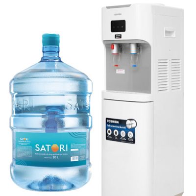 Nước Satori 19L bình úp dùng cho máy nóng lạnh