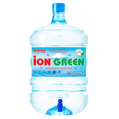 Nước khoáng kiềm Bidrico Ion Green bình 19L