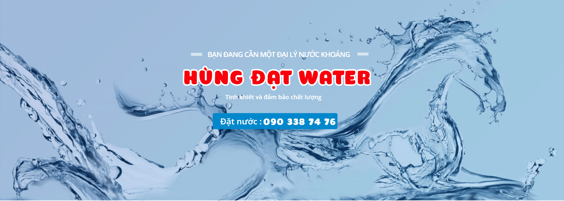 Đại lý nước khoáng Hùng Đạt Water