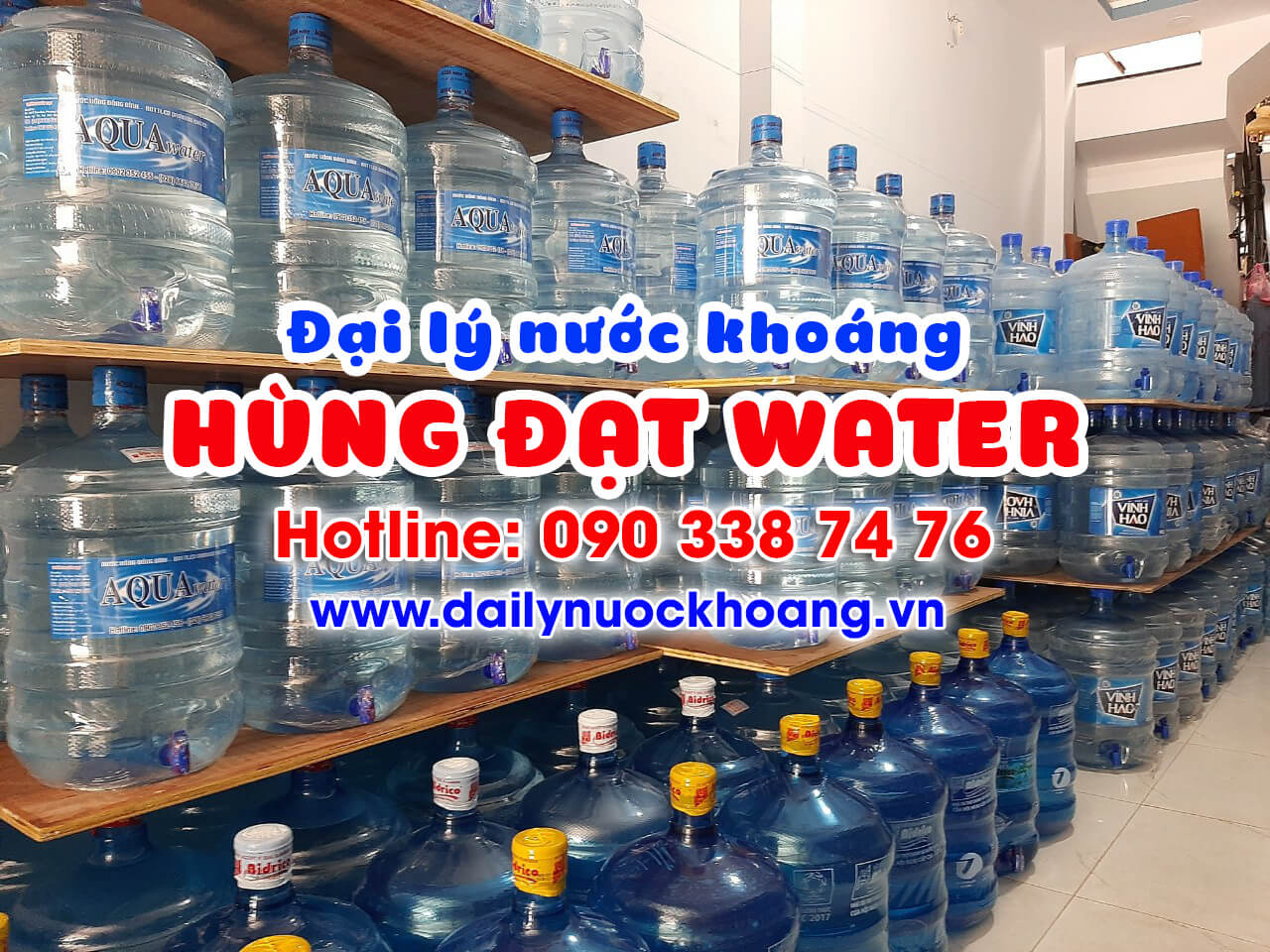Đại lý nước tinh khiết Phú Nhuận gần đây - HÙNG ĐẠT WATER